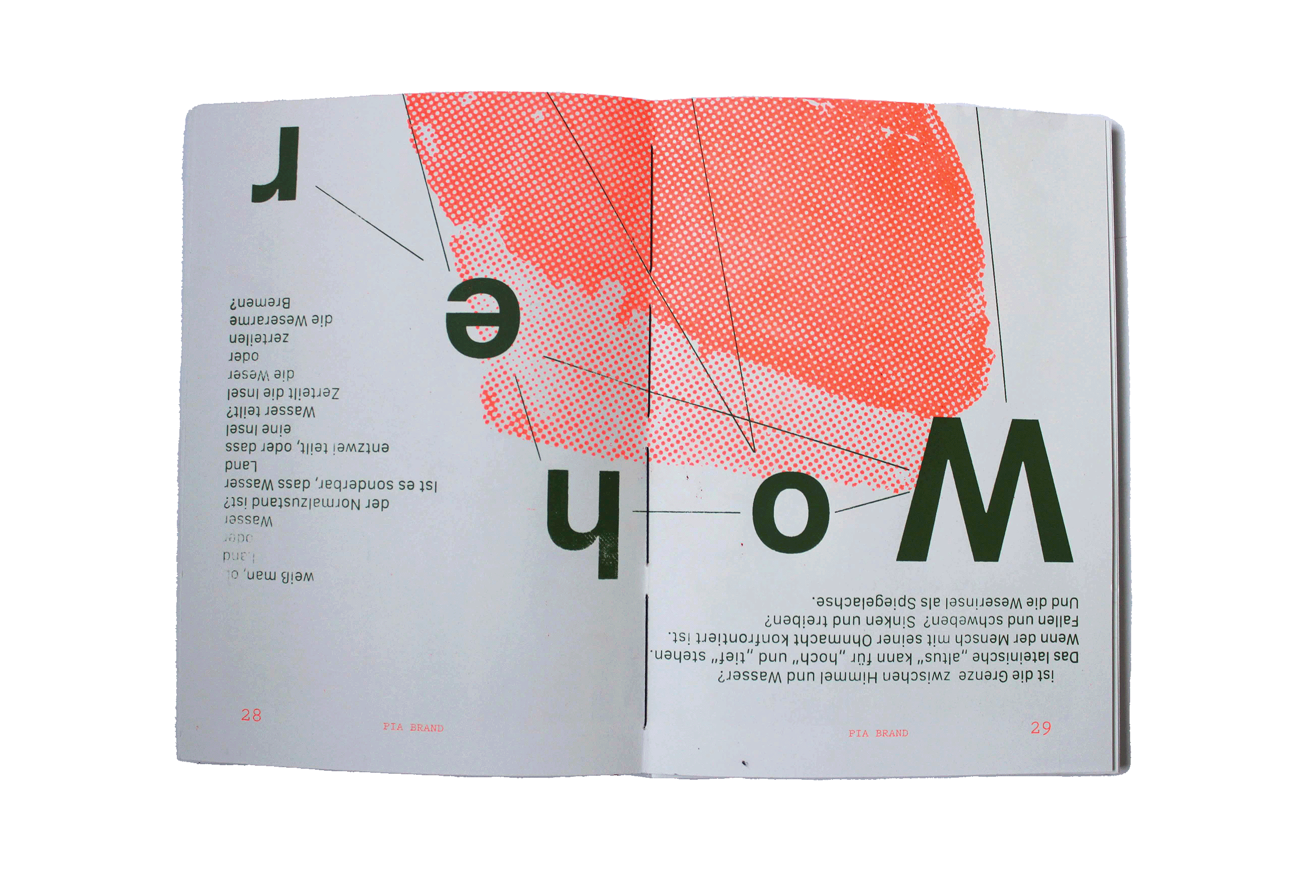 Wo her Was ser Wo hin Wer Weser